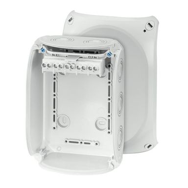 Hensel KF 1006 G Kopplingsdosa grå, IP66, glasfiber, 6 mm²